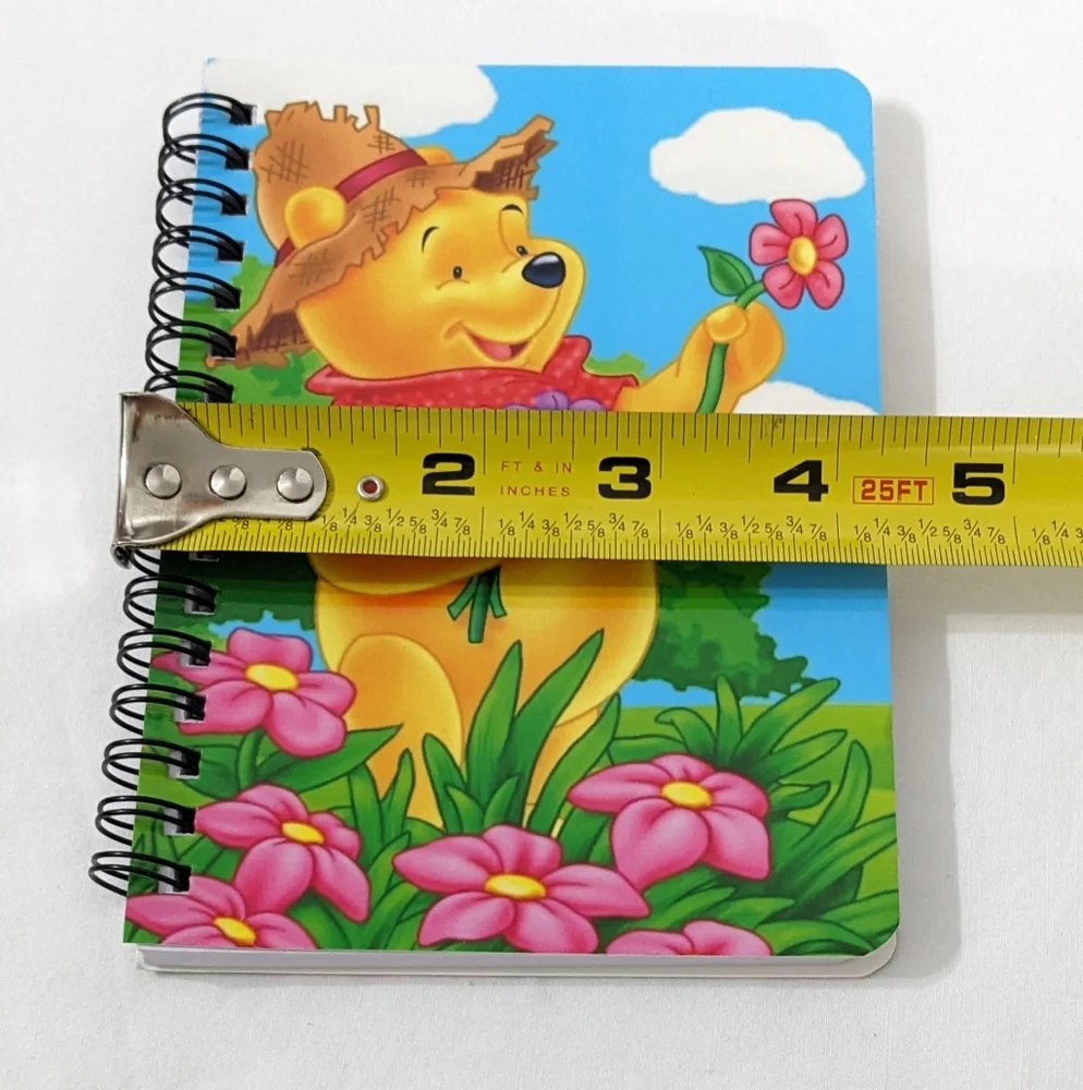 Disney Winnie The Pooh Small Spiral Notebook, NEW